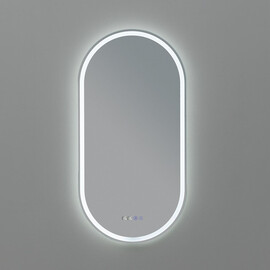 ЗЕРКАЛО AQUANET МОНТЕ 50 БЕЛЫЙ МАТОВЫЙ