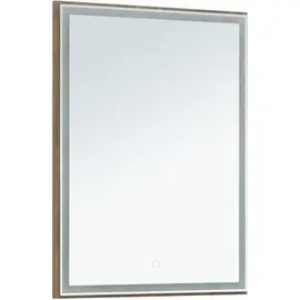 ЗЕРКАЛО AQUANET NOVA LITE 60 ДУБ РУСТИКАЛЬНЫЙ LED