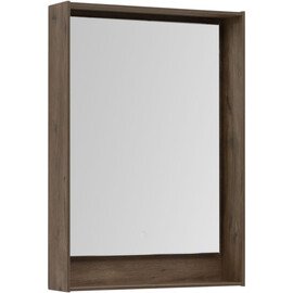 ЗЕРКАЛО AQUANET МИЛАН 60 ДУБ РУСТИКАЛЬНЫЙ