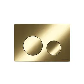 КНОПКА СМЫВА BALANCE, КЛАВИШИ CERAMICANOVA CIRCLE, БРАШИРОВАННОЕ ЗОЛОТО