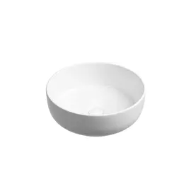 РАКОВИНА НАКЛАДНАЯ CERAMICANOVA TAYCAN КРУГЛАЯ, БЕЛАЯ