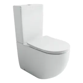 НАПОЛЬНЫЙ ПРИСТАВНОЙ УНИТАЗ CERAMICANOVA METROPOL,БЕЛЫЙ