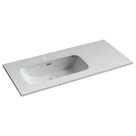 РАКОВИНА НАКЛАДНАЯ МЕБЕЛЬНАЯ CERAMICANOVA ELEMENT 1010X465X180 ММ, БЕЛЫЙ