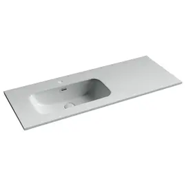 РАКОВИНА НАКЛАДНАЯ МЕБЕЛЬНАЯ CERAMICANOVA ELEMENT 1210X465X180 ММ, БЕЛЫЙ