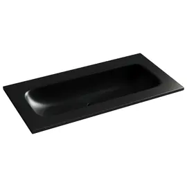 РАКОВИНА НАКЛАДНАЯ МЕБЕЛЬНАЯ CERAMICANOVA GRACE ПРЯМОУГОЛЬНАЯ 910X457X137 ММ БЕЗ ОТВЕРСТИЯ ПОД СМЕСИТЕЛЬ, ЧЕРНЫЙ МАТОВЫЙ