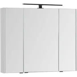 ЗЕРКАЛЬНЫЙ ШКАФ AQUANET ЛАТИНА 90 БЕЛЫЙ