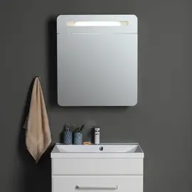 ЗЕРКАЛЬНЫЙ ШКАФ AQUANET ЛУККА 70 БЕЛЫЙ