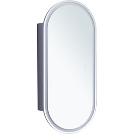 ЗЕРКАЛЬНЫЙ ШКАФ AQUANET МОНТЕ 40 БЕЛЫЙ, С LED ПОДСВЕТКОЙ