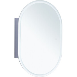 ЗЕРКАЛЬНЫЙ ШКАФ AQUANET МОНТЕ 60 БЕЛЫЙ, С LED ПОДСВЕТКОЙ