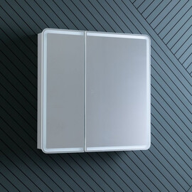 ЗЕРКАЛЬНЫЙ ШКАФ AQUANET ОПТИМА 80 С LED ПОДСВЕТКОЙ