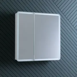 ЗЕРКАЛЬНЫЙ ШКАФ AQUANET ОПТИМА 80 С LED ПОДСВЕТКОЙ