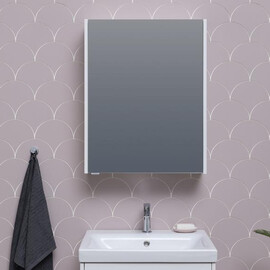 ЗЕРКАЛЬНЫЙ ШКАФ AQUANET ПАЛЕРМО 60 БЕЛЫЙ