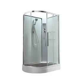 ДУШЕВАЯ КАБИНА AVACAN EM2812RNT БЕЗ КРЫШИ ПРОЗРАЧНАЯ