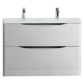 МЕБЕЛЬ ДЛЯ ВАННОЙ BELBAGNO ANCONA-N 120 НАПОЛЬНАЯ ДЛЯ РАКОВИНЫ С ДВУМЯ ЧАШАМИ