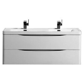 МЕБЕЛЬ ДЛЯ ВАННОЙ BELBAGNO ANCONA-N 120 ПОДВЕСНАЯ ДЛЯ РАКОВИНЫ С ДВУМЯ ЧАШАМИ