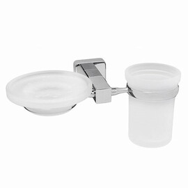 ДЕРЖАТЕЛЬ СТАКАНА И МЫЛЬНИЦЫ WASSERKRAFT LIPPE K-6526
