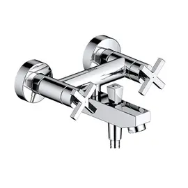 СМЕСИТЕЛЬ ДЛЯ ВАННЫ С КОРОТКИМ ИЗЛИВОМ WASSERKRAFT WESER 7801