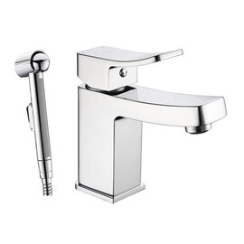 СМЕСИТЕЛЬ ДЛЯ РАКОВИНЫ С ГИГИЕНИЧЕСКОЙ ЛЕЙКОЙ WASSERKRAFT ALLER 1068