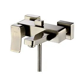 СМЕСИТЕЛЬ ДЛЯ ВАННЫ С КОРОТКИМ ИЗЛИВОМ WASSERKRAFT EXTER 1601