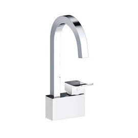 СМЕСИТЕЛЬ ДЛЯ КУХНИ С ПОВОРОТНЫМ ИЗЛИВОМ WASSERKRAFT ALLER 1067 WHITE