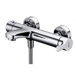 СМЕСИТЕЛЬ ДЛЯ ВАННЫ С КОРОТКИМ ИЗЛИВОМ WASSERKRAFT BERKEL 4801