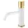 СМЕСИТЕЛЬ ДЛЯ УМЫВАЛЬНИКА НИЗКИЙ BOHEME STICK WHITE TOUCH GOLD