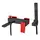СМЕСИТЕЛЬ ДЛЯ ВАННЫ С ДУШЕМ BOHEME Q BLACKRED