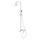 СТОЙКА ДЛЯ ДУША BOHEME Q WHITECHROME
