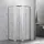 ДУШЕВОЙ УГОЛ VECONI ROVIGO RV-202, 800X800X1900, ХРОМ, СТЕКЛО ПРОЗРАЧНОЕ