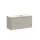 ТУМБА ПОДВЕСНАЯ SANCOS SNOB R ЛЕВАЯ 995Х445Х500, C ДВУМЯ ЯЩИКАМИ ОСНАЩЕННЫМИ ДОВОДЧИКАМИ, BEIGE SOFT , АРТ.SNR100LCE