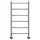 ПОЛОТЕНЦЕСУШИТЕЛЬ ВОДЯНОЙ POINT АФИНА PN04148P П5 400X800 С ПОЛКОЙ, ХРОМ