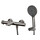 СМЕСИТЕЛЬ KAISER SERIO ДЛЯ ВАННЫ С ТЕРМОСТАТОМ GUN METAL