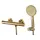 СМЕСИТЕЛЬ KAISER SERIO ДЛЯ ДУША С ТЕРМОСТАТОМ BRUSHED GOLD