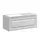 ТУМБА ПОДВЕСНАЯ SANCOS VERY C ОДНИМ  ЯЩИКОМ ОСНАЩЕННЫМ ДОВОДЧИКАМИ, ЛЕВАЯ, BIANCO, 995Х445Х406