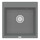 МОЙКА КУХОННАЯ POINT АРБЕЛЬ 51 PN3001AL, СЕРЫЙ МОЙКА КУХОННАЯ POINT АРБЕЛЬ 51 PN3001AL, СЕРЫЙ
