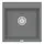 МОЙКА КУХОННАЯ POINT АРБЕЛЬ 51 PN3001AL, СЕРЫЙ