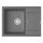 МОЙКА КУХОННАЯ POINT СТИЛ 65 PN3009AL, СЕРЫЙ