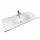 РАКОВИНА ВСТРАИВАЕМАЯ ПРЯМОУГОЛЬНАЯ BOND S05-1000 100*46*17СМ БЕЛАЯ С ПЕРЕЛИВОМ