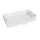 РАКОВИНА НАКЛАДНАЯ ПРЯМОУГОЛЬНАЯ BOND S54-620 62*36*11СМ БЕЛАЯ