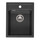 ГРАНИТНАЯ МОЙКА REGINOX AMSTERDAM 34 BLACK SILVERY