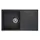 ГРАНИТНАЯ МОЙКА REGINOX AMSTERDAM 10 BLACK SILVERY