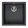 ГРАНИТНАЯ МОЙКА REGINOX AMSTERDAM 40 BLACK SILVERY