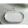 УМЫВАЛЬНИК ЧАША НАКЛАДНАЯ ОВАЛЬНАЯ CERAMICA NOVA ELEMENT (ЦВЕТ БЕЛЫЙ МАТОВЫЙ) 608*385*122ММ