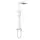 ДУШЕВАЯ СТОЙКА ABBER DAHEIM AF8220WL БЕЗ ИЗЛИВА, БЕЛАЯ МАТОВАЯ