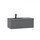ТУМБА С РАКОВИНОЙ ORKA LISBON 90 ПОДВЕСНАЯ, СЕРЫЙ МАТОВЫЙ