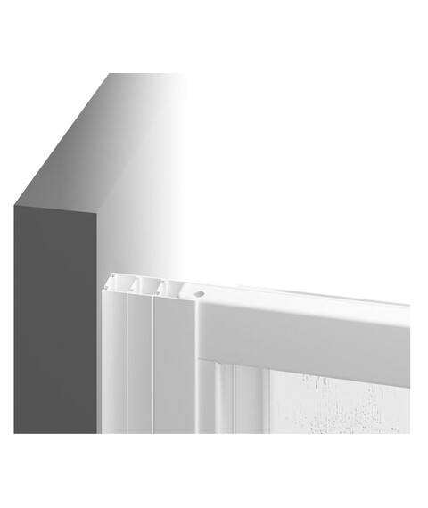 НЕПОДВИЖНАЯ СТЕНКА RAVAK SUPERNOVA APSS-90 198 ЧЕРНЫЙ+TRANSPARENT