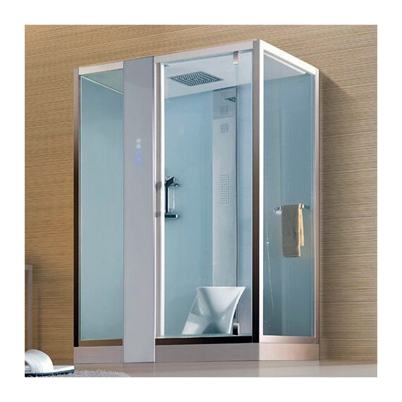 ДУШЕВАЯ КАБИНА С ФУНКЦИЕЙ "РИМСКИЕ ТЕРМЫ" ORANS SR-89102 RS/LS БЕЛАЯ