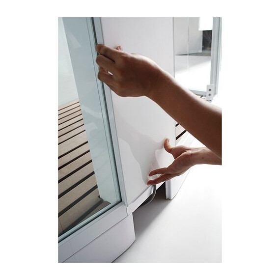 ДУШЕВАЯ КАБИНА С ФУНКЦИЕЙ "РИМСКИЕ ТЕРМЫ" ORANS SR-89102 RS/LS БЕЛАЯ