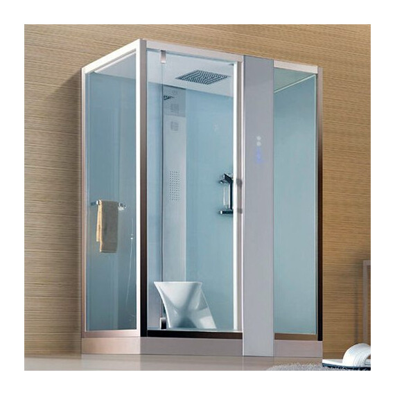 ДУШЕВАЯ КАБИНА С ФУНКЦИЕЙ "РИМСКИЕ ТЕРМЫ" ORANS SR-89102 RS/LS БЕЛАЯ