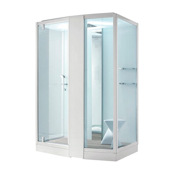 ДУШЕВАЯ КАБИНА С ФУНКЦИЕЙ "РИМСКИЕ ТЕРМЫ" ORANS SR-89102 RS/LS БЕЛАЯ